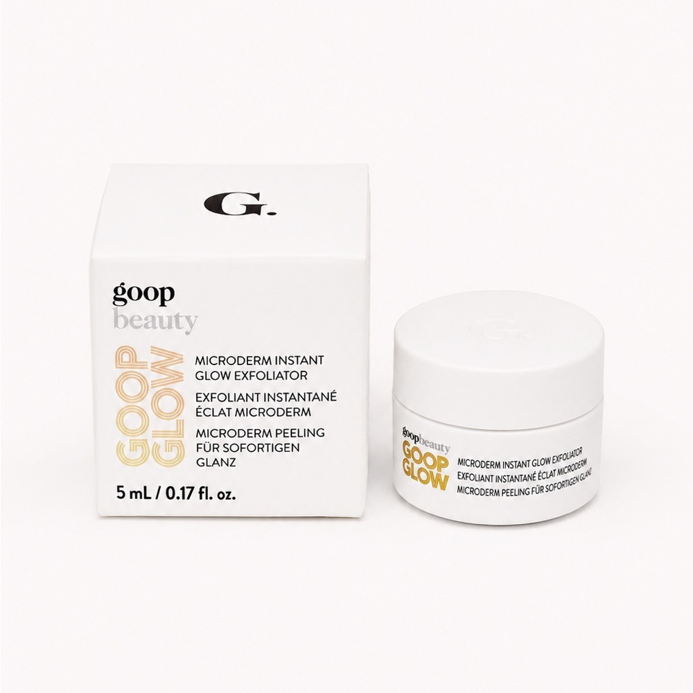 Goop Glow Microderm Instant Exfoliator - White and Gold